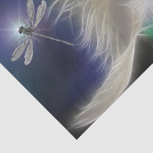 Angel Feather und Dragonfly 2 Seidenpapier (Ausschnitt)