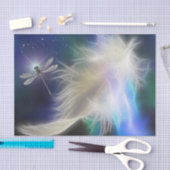 Angel Feather und Dragonfly 2 Seidenpapier (Handwerk)