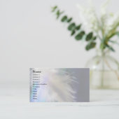 Angel Feather Visitenkarte (Stehend Vorderseite)