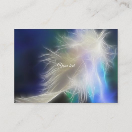 Angel Feather Visitenkarte (Rückseite)