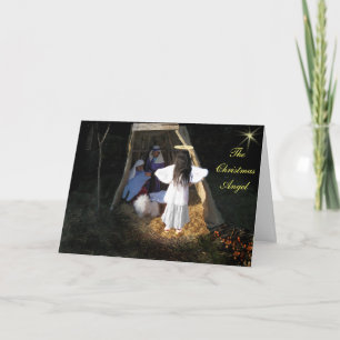 Angel Feiertagskarte
