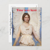 Angel Feiertagspostkarte (Vorne/Hinten)