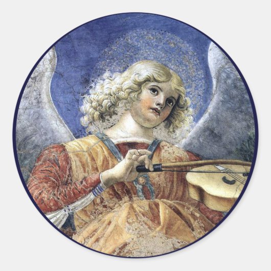Angel Fine Art Renaissance Sticker (Vorderseite)