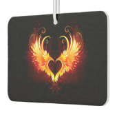 Angel Fire Heart with Wings Autolufterfrischer (Links)