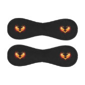 Angel Fire Heart with Wings Baseball (Paneele)