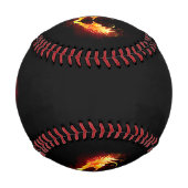 Angel Fire Heart with Wings Baseball (Rückseite)