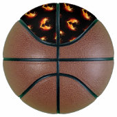Angel Fire Heart with Wings Basketball (Rechts)