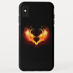 Angel Fire Heart with Wings Case-Mate iPhone Hülle