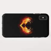 Angel Fire Heart with Wings Case-Mate iPhone Hülle (Rückseite (Horizontal))