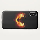 Angel Fire Heart with Wings Case-Mate iPhone Hülle (Rückseite (Horizontal))