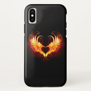 Angel Fire Heart with Wings Case-Mate iPhone Hülle
