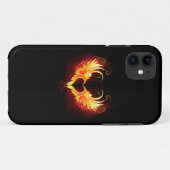 Angel Fire Heart with Wings Case-Mate iPhone Hülle (Rückseite (Horizontal))
