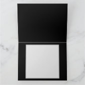 Angel Fire Heart with Wings Dankeskarte (Innenseite)