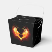 Angel Fire Heart with Wings Geschenkschachtel (Vorderseite)