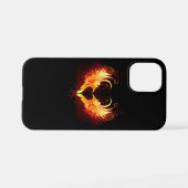 Angel Fire Heart with Wings iPhone Hülle (Rückseite (Horizontal))