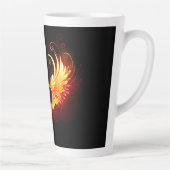 Angel Fire Heart with Wings Milchtasse (Rechts)