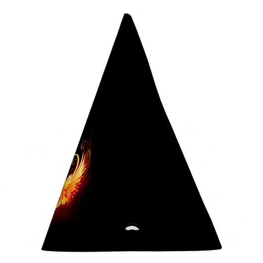 Angel Fire Heart with Wings Partyhütchen (Rechts)