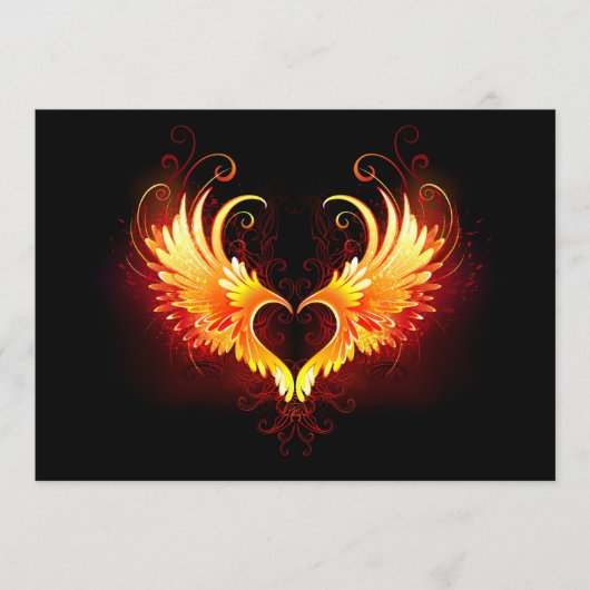 Angel Fire Heart with Wings Programm (Vorderseite)