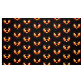 Angel Fire Heart with Wings Stoff (Fat Quarter (45,7 x 55,9 cm))