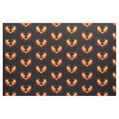 Angel Fire Heart with Wings Stoff (Fat Quarter (45,7 x 55,9 cm))