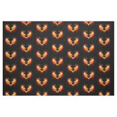 Angel Fire Heart with Wings Stoff (Fat Quarter (45,7 x 55,9 cm))