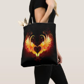 Angel Fire Heart with Wings Tasche (Von Nahem)