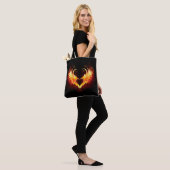 Angel Fire Heart with Wings Tasche (Am Model)