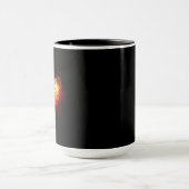 Angel Fire Heart with Wings Tasse (Zentrum)