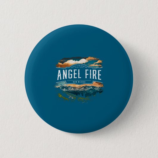 Angel Fire Mountains New Mexico Hiking Outdoors Vi Button (Vorderseite)