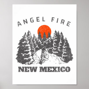 Angel Fire New Mexico Mountainbiken Wandern Reisen Poster