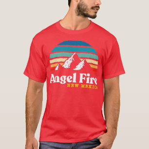 Angel Fire New Mexico USA Ski Resort 1980S 6 T-Shirt