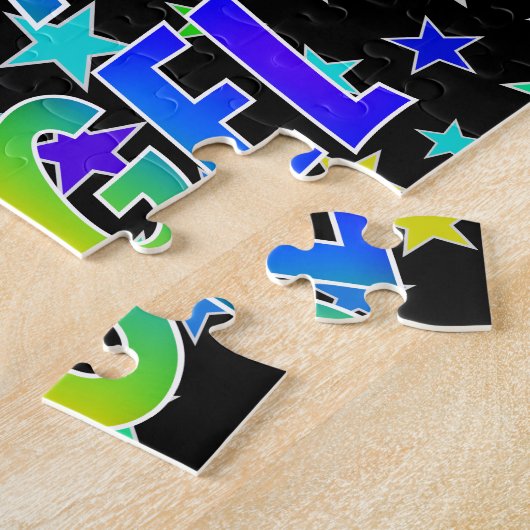 "ANGEL" First Name, Fun "HAPPY BIRTHDAY" Puzzle (Seite)