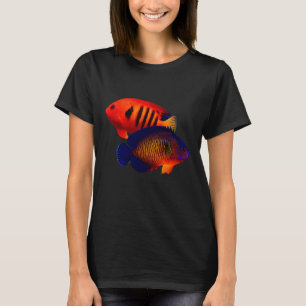 Angel Fish Cornflora Beauty Reef Salzwasserfisch T T-Shirt