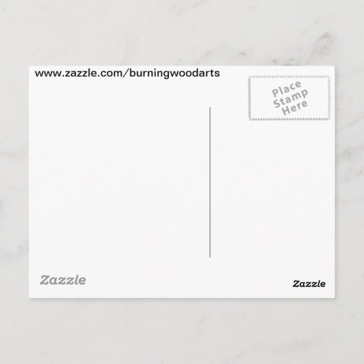 Angel Fish Postkarte (Rückseite)