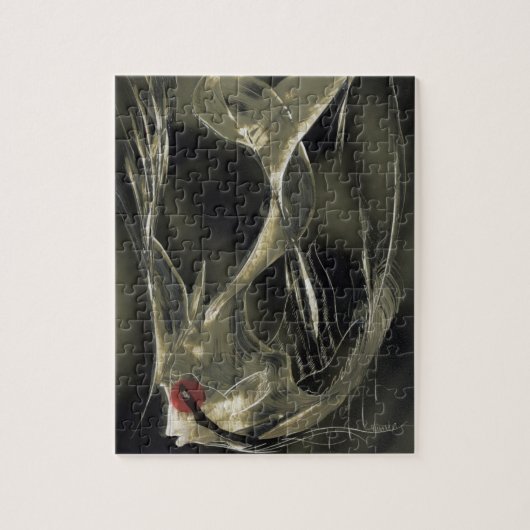 Angel Fish Puzzle (Vertikal)