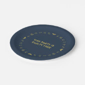 Angel Fitness Collab Pappteller (Schrägansicht)