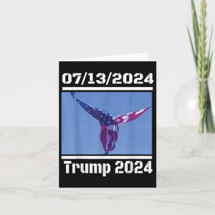 Angel Flag auf Trump-Kundgebung , Trump 07_13_2024 Karte