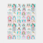 Angel Fleece Blanket beten (Vorderseite)