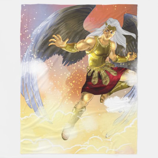 Angel Fleecedecke (Vorderseite)