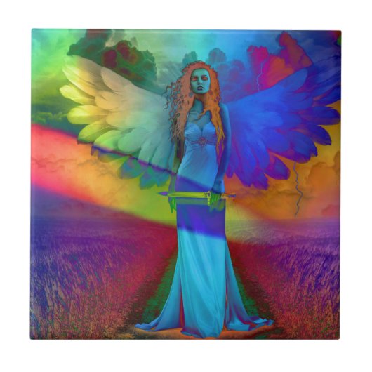 Angel Fliese (Vorderseite)