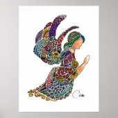 Angel Flight Poster in Weiß (Vorne)