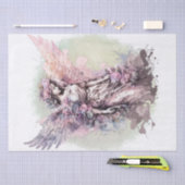 Angel Floral Watercolor Seidenpapier (Handwerk)