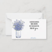 Angel-Floristenkarte im Gedächtnis des Beileids Mitteilungskarte (Vorderseite)