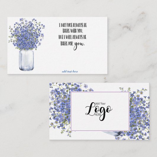 Angel-Floristenkarte im Gedächtnis des Beileids Mitteilungskarte (Vorne/Hinten)
