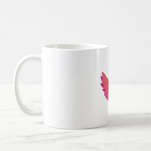 Angel-Flügel Kaffeetasse (Links)
