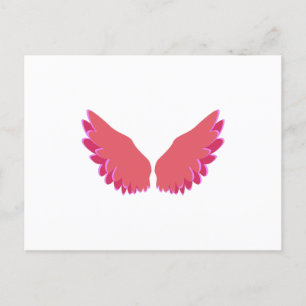 Angel-Flügel Postkarte