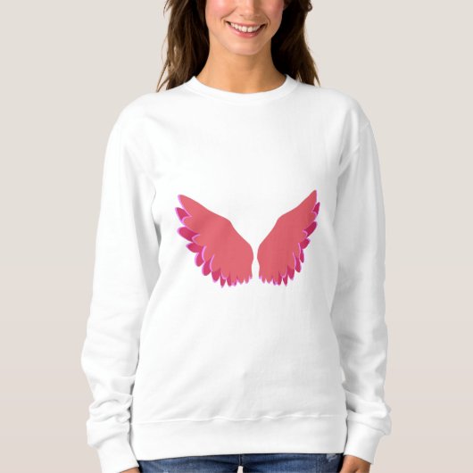 Angel-Flügel Sweatshirt (Vorderseite)