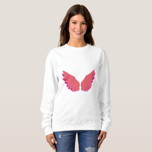 Angel-Flügel Sweatshirt (Vorne ganz)