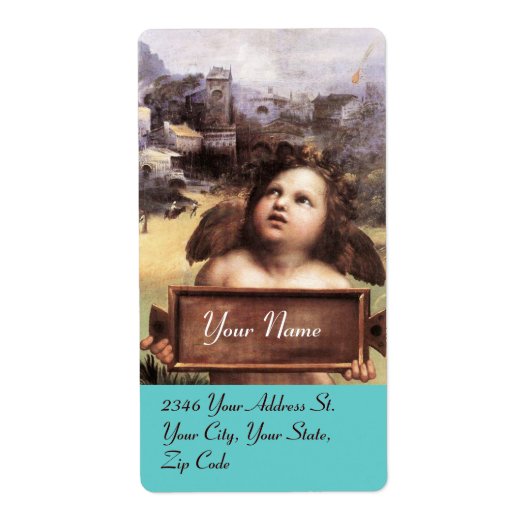 ANGEL / Flügelkreuz, lila (Vorne)