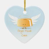 Angel Food Cake Keramik Ornament (Vorne)